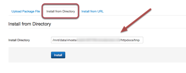 joomla-install-from-directory